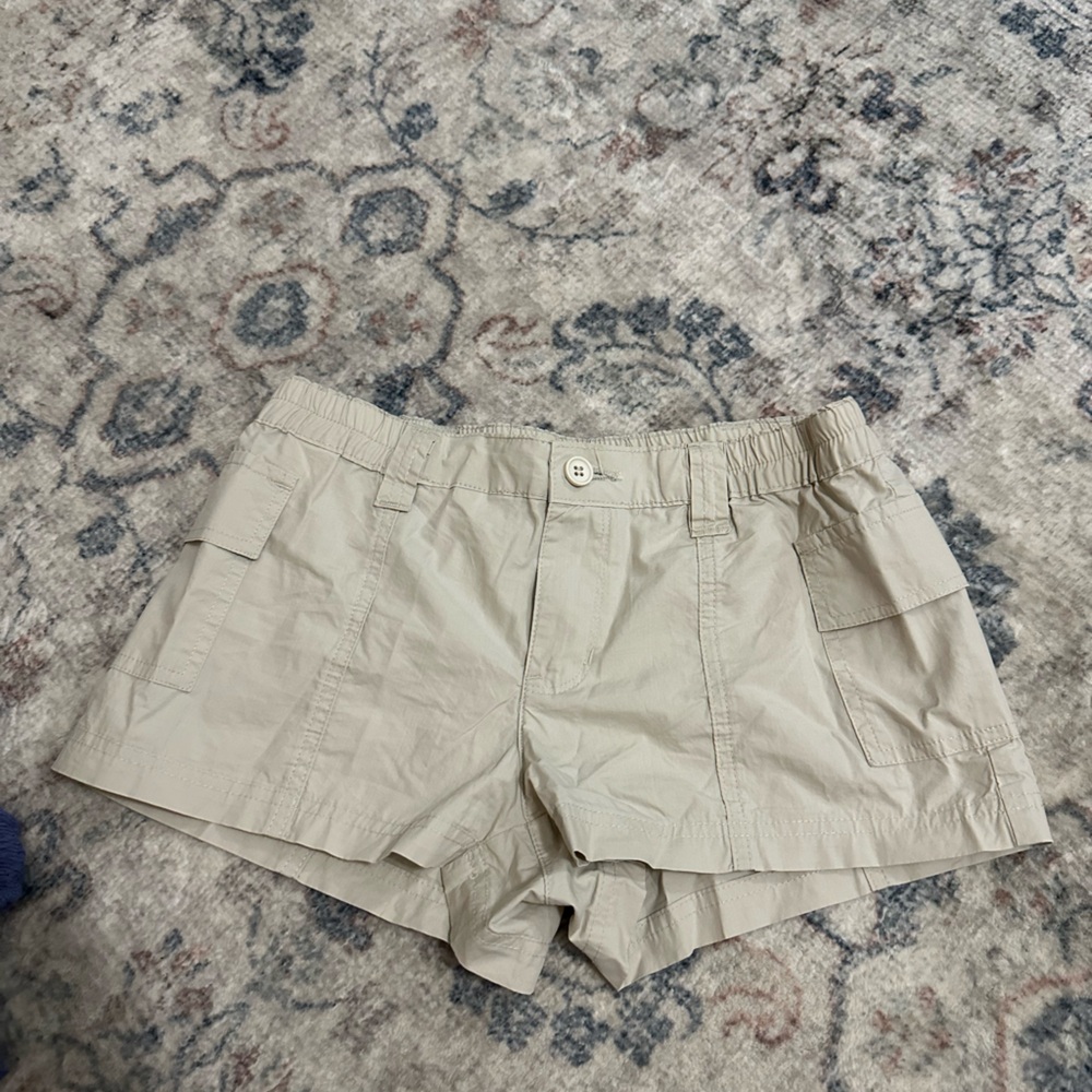 PacSun Khaki Cargo Shorts